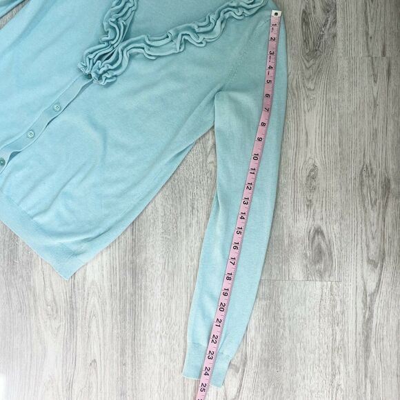 Light blue Cardigan by TALBOTS (Cotton Blend) - Picture 5 of 7